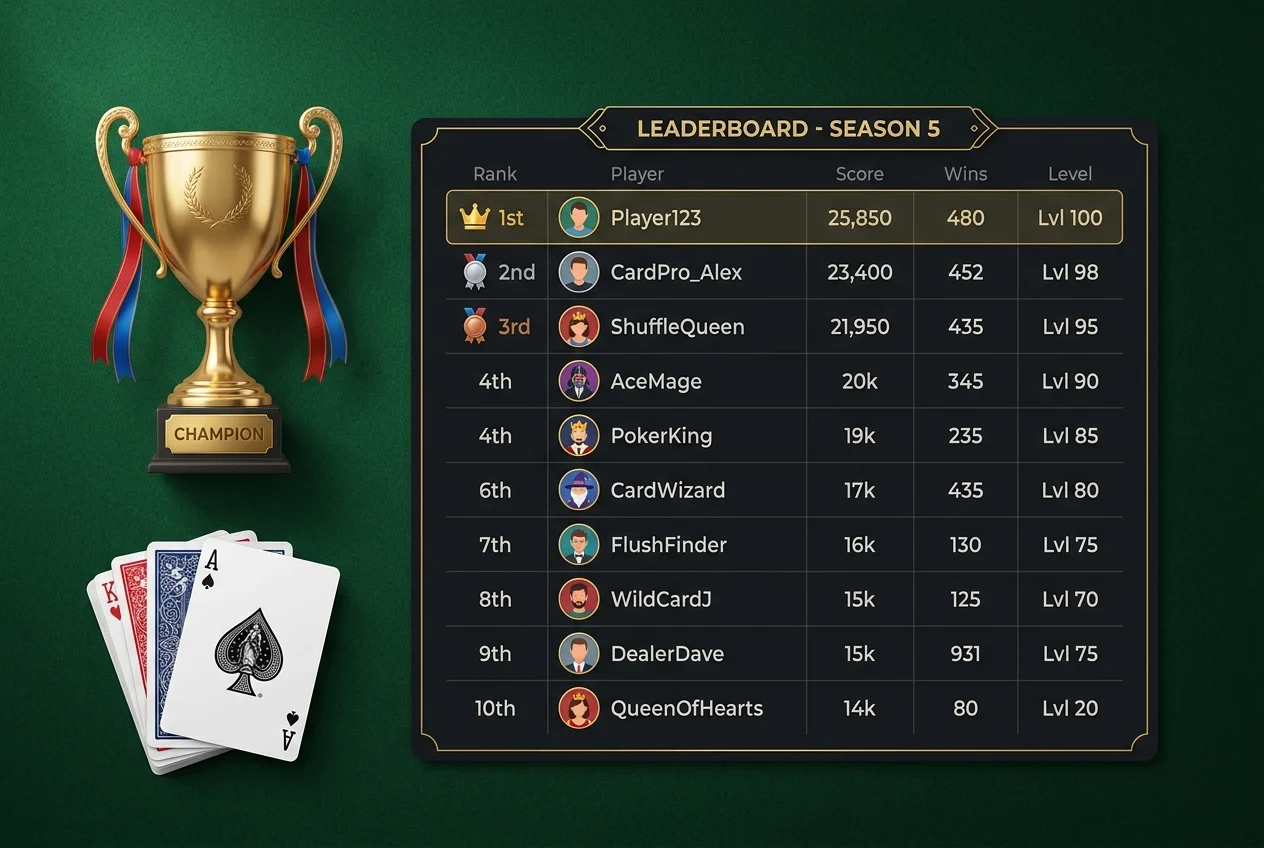 TriPeaks Solitaire leaderboard and score multiplier strategy